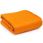 Cuvertura de pat, Uni, 200×220 cm, Soft Touch, Portocaliu, MELT105