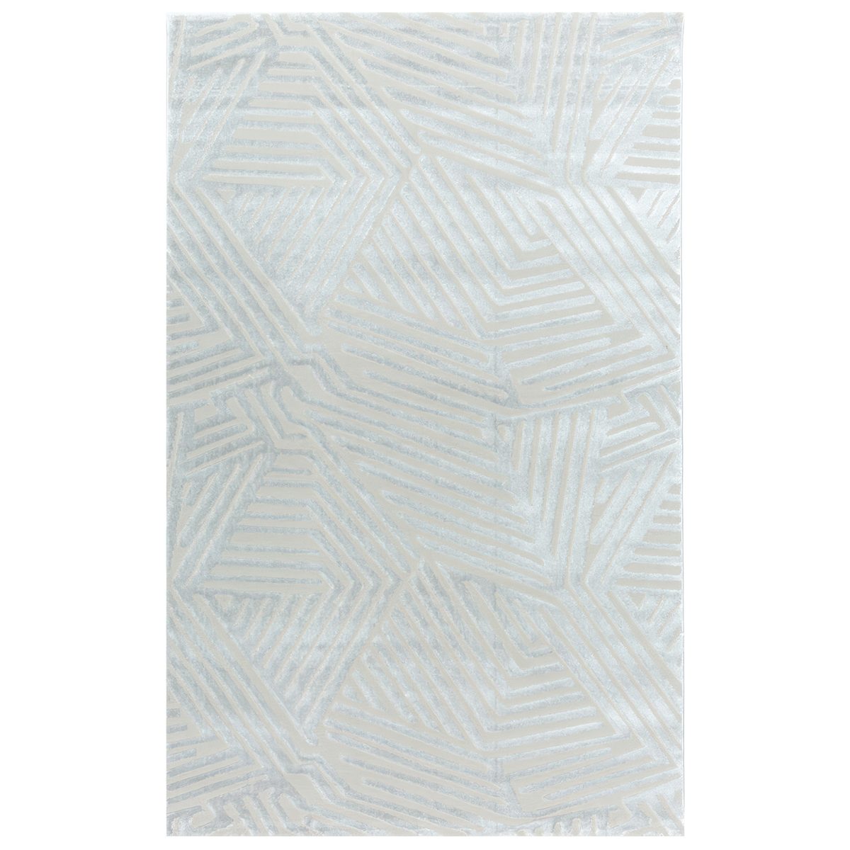 200x300 cm Covor Premium Gri, Living/Hol/Dormitor, Design Modern, 60% Polipropilenă și 40% Polyester, Model Solara