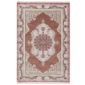 Covor living/dormitor, 70% Polyester și 30% Bumbac, Design Clasic Traditional, Roz, Densitate 2800 gr/m2